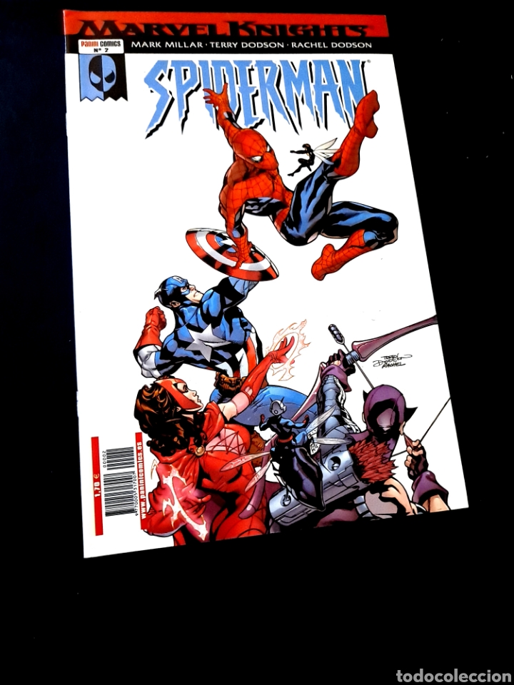 C&oacute;mics: CASI EXCELENTE ESTADO MARVEL KNIGHTS SPIDERMAN 2 PANINI COMICS GRAPA - Foto 1