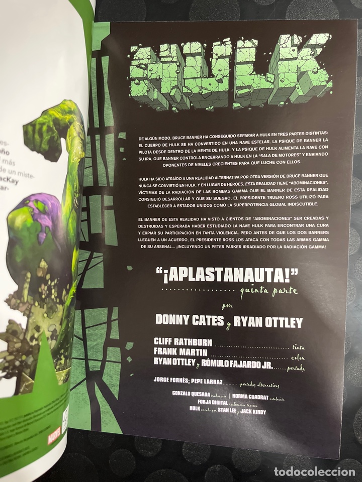 C&oacute;mics: HULK VOL.2 N.120 / 5 APLASTANAUTA ( 2012/&hellip; ) - Foto 3