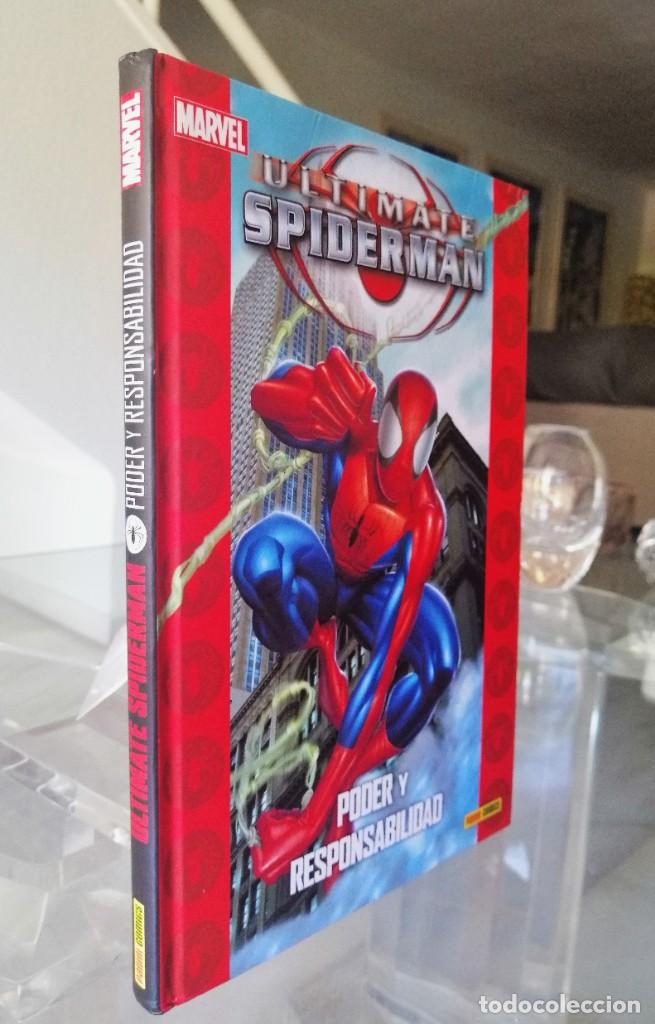 C&oacute;mics: ULTIMATE SPIDERMAN - PODER Y RESPONSABILIDAD - TOMO 1 MARVEL - PANINI EXCELENTE ESTADO - Foto 1