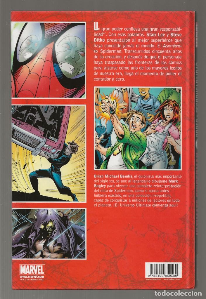 C&oacute;mics: ULTIMATE SPIDERMAN - PODER Y RESPONSABILIDAD - TOMO 1 MARVEL - PANINI EXCELENTE ESTADO - Foto 3