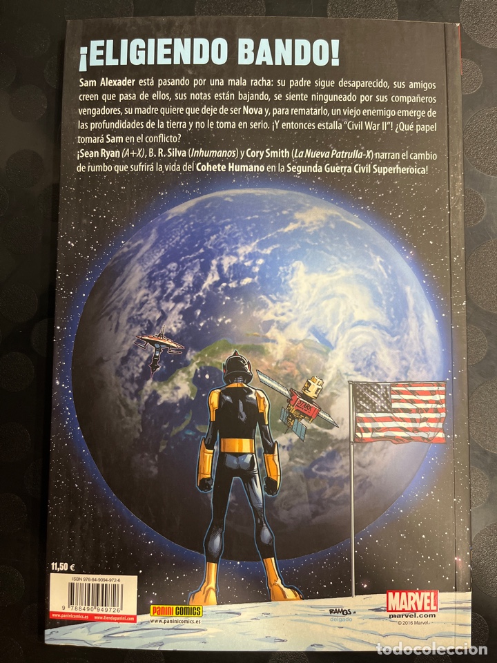 C&oacute;mics: NOVA N.7 CIVIL WAR II COLECCI&Oacute;N 100% MARVEL ( 2013/2018 ) - Foto 2