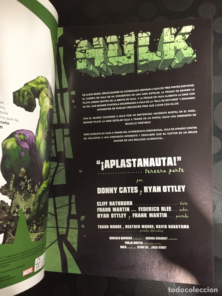 C&oacute;mics: HULK VOL.2 N.118 / 3 APLASTANAUTA ( 2012/&hellip; ) - Foto 3