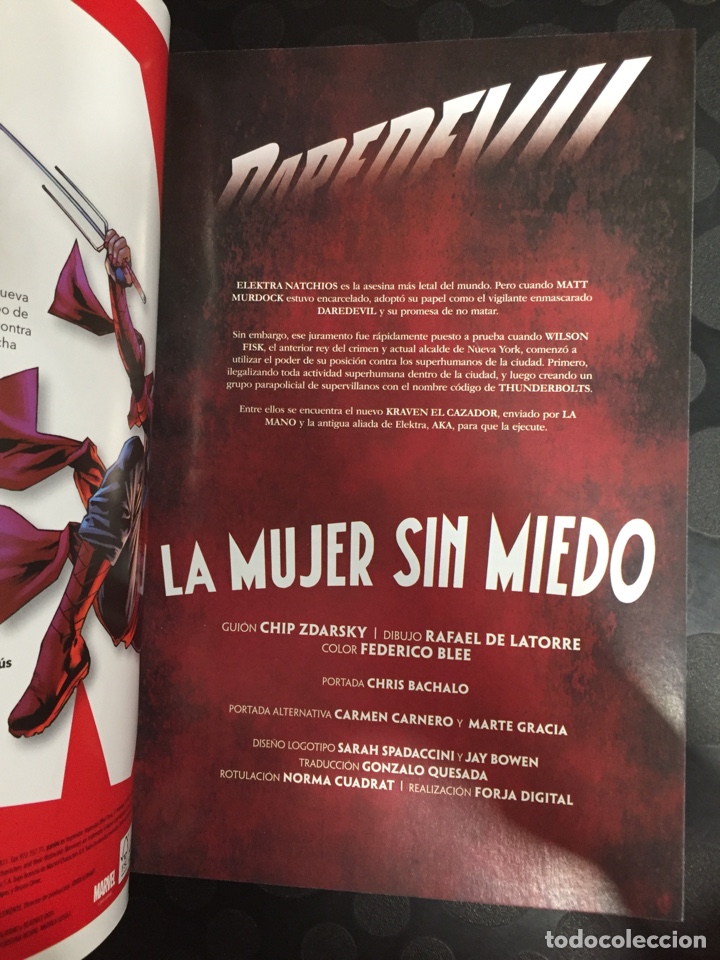 C&oacute;mics: DAREDEVIL N.32 / 3 LA MUJER SIN MIEDO ( 2019/&hellip; ) - Foto 3