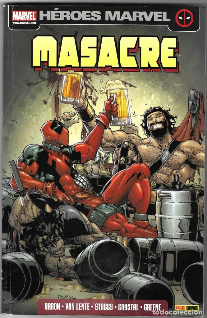 C&oacute;mics: HEROES MARVEL : MASACRE - Foto 1