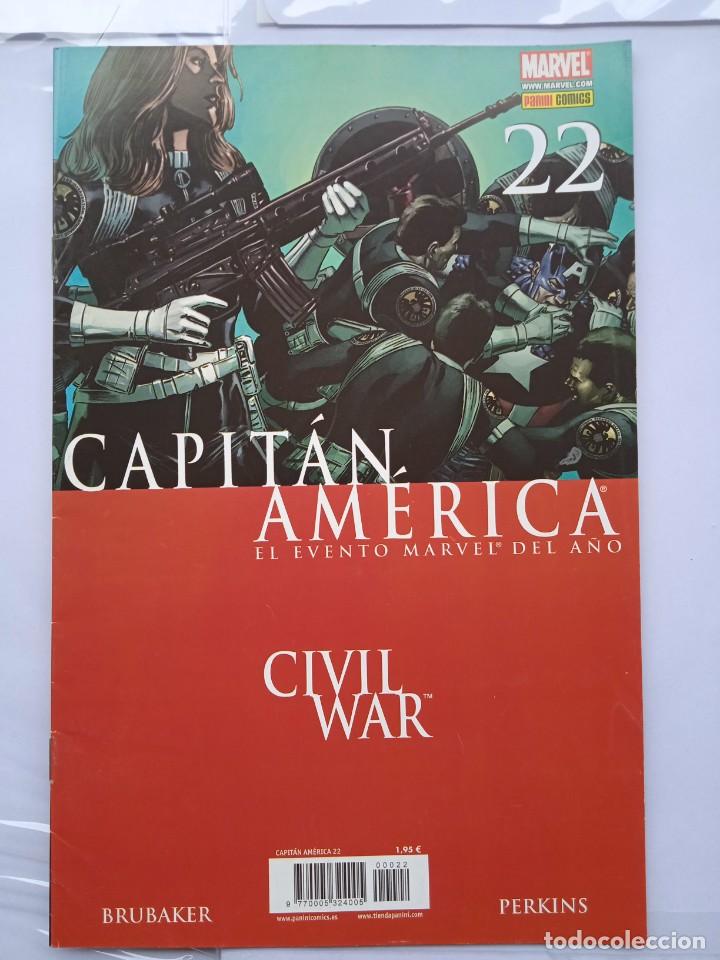 C&oacute;mics: CAPITAN AMERICA VOL 5 NUMERO 22 PANINI - Foto 1