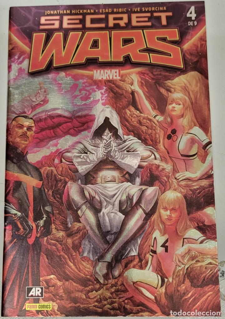 C&oacute;mics: SECRET WARS N&ordm; 4 - PORTADA ALEX ROSS - MARVEL PANINI - Foto 1