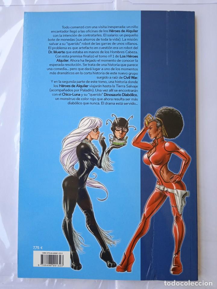 C&oacute;mics: HEROES DE ALQUILER DINOSAURIO DIABOLICO PANINI - Foto 2