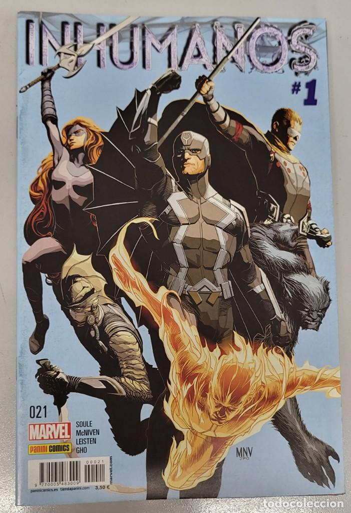Comics : INHUMANOS N&ordm; 21 / MARVEL - PANINI