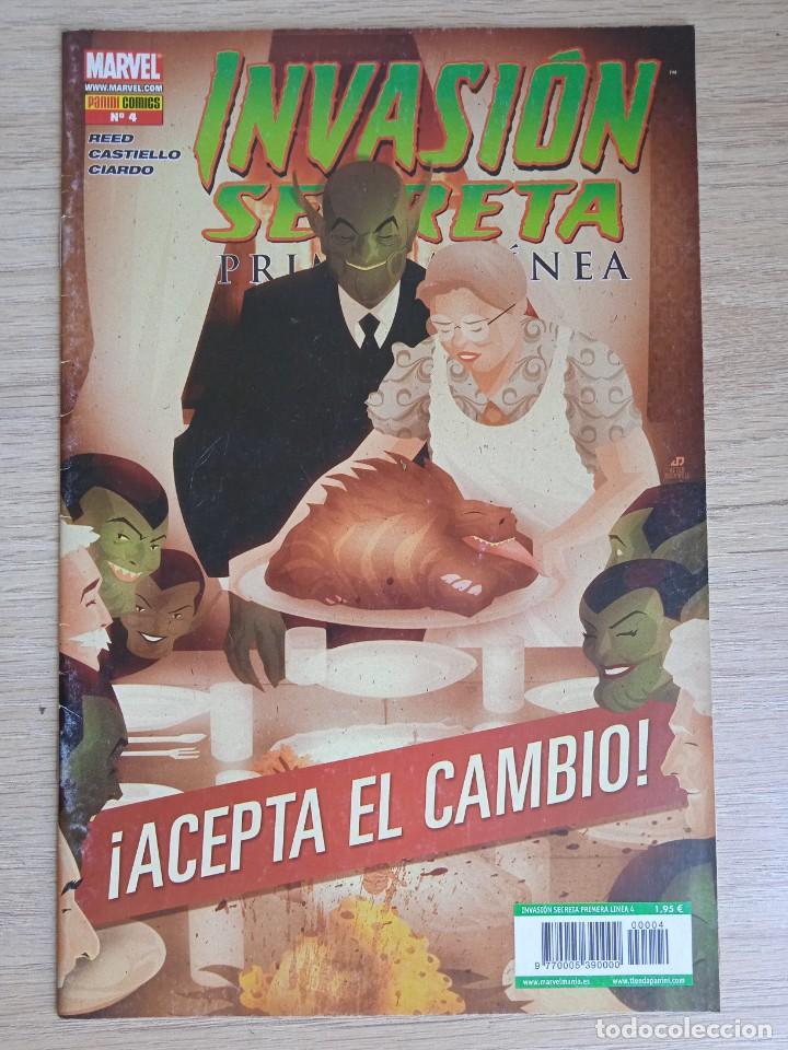 C&oacute;mics: INVASION SECRETA PRIMERA LINEA 4 PANINI - Foto 1