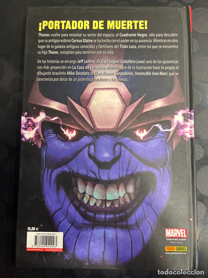 C&oacute;mics: THANOS N.1 EL REGRESO COLECCI&Oacute;N 100% MARVEL HC ( 2017/2020 ) - Foto 2