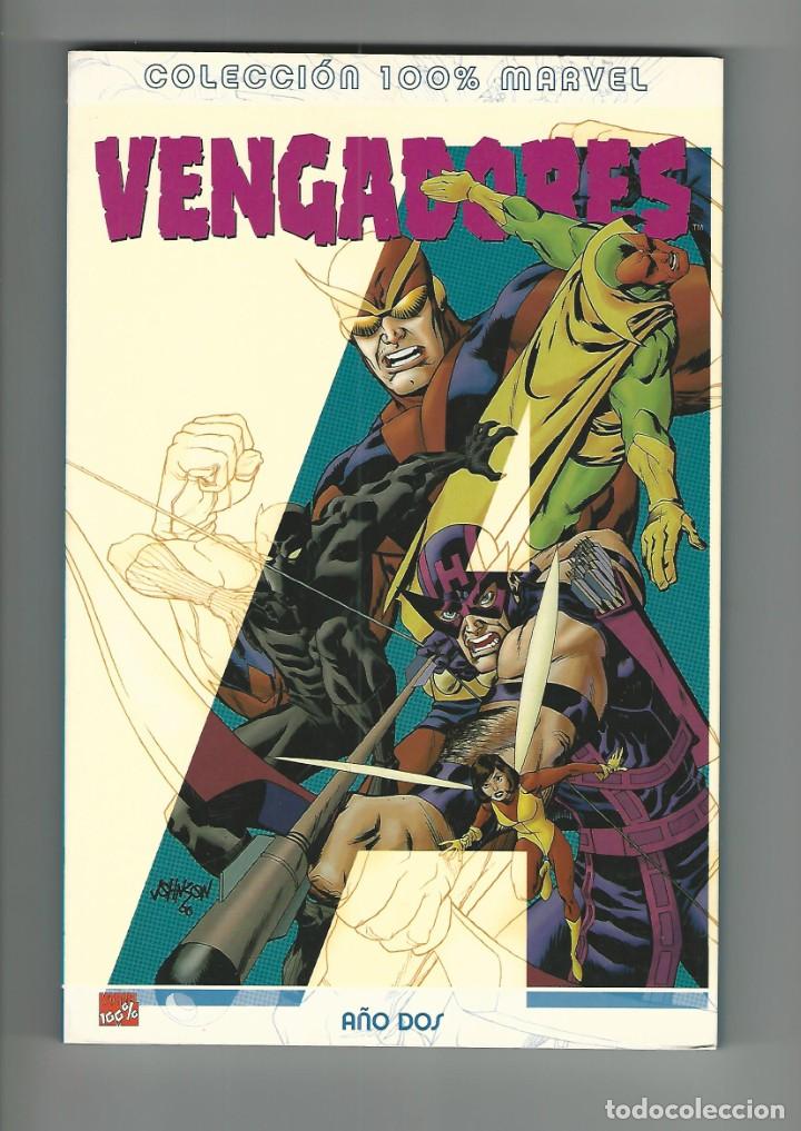 C&oacute;mics: Panini. Colecci&oacute;n 100% Marvel. Vengadores. A&ntilde;o dos. - Foto 1