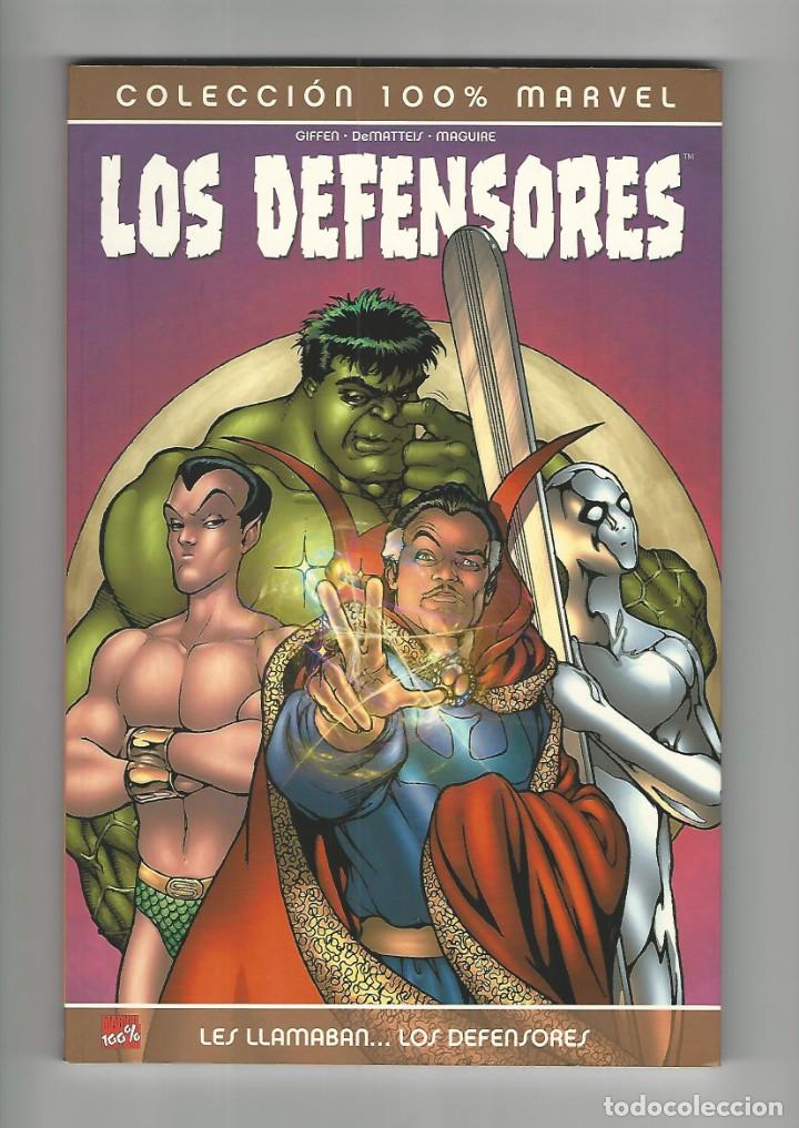C&oacute;mics: Panini. Colecci&oacute;n 100% Marvel. Los defensores. Les llamaban. - Foto 1