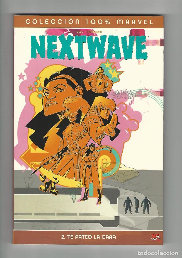 C&oacute;mics: Panini. Colecci&oacute;n 100% Marvel. Nextwave. 2. Te pateo la cara. - Foto 1