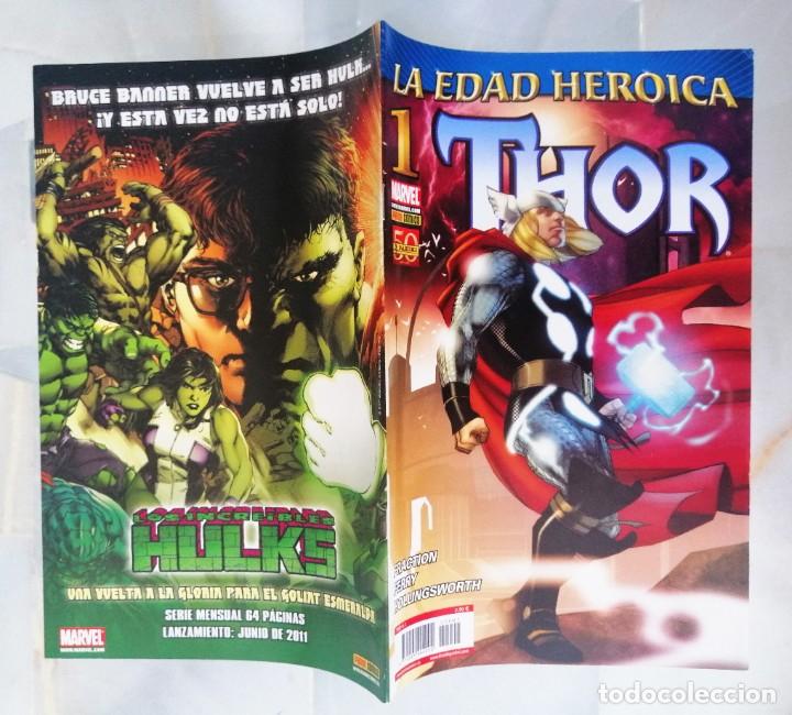 C&oacute;mics: THOR VOL. 5 - N&ordm; 1 - LA EDAD HERO&Iacute;CA - PANINI / MARVEL 2011 EXCELENTE ESTADO - Foto 2