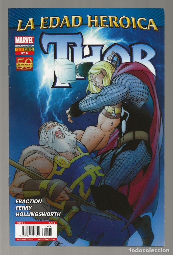 C&oacute;mics: THOR VOL. 5 - N&ordm; 5 - LA EDAD HERO&Iacute;CA - PANINI / MARVEL 2011 EXCELENTE ESTADO - Foto 1