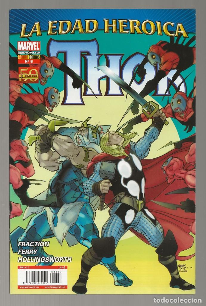C&oacute;mics: THOR VOL. 5 - N&ordm; 6 - LA EDAD HERO&Iacute;CA - PANINI / MARVEL 2011 EXCELENTE ESTADO - Foto 1