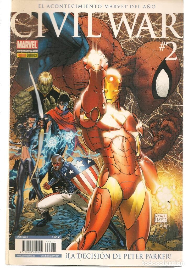 Fumetti: CIVIL WAR. N&ordm; 2. MARVEL. PANINI COMICS. (C/A5)