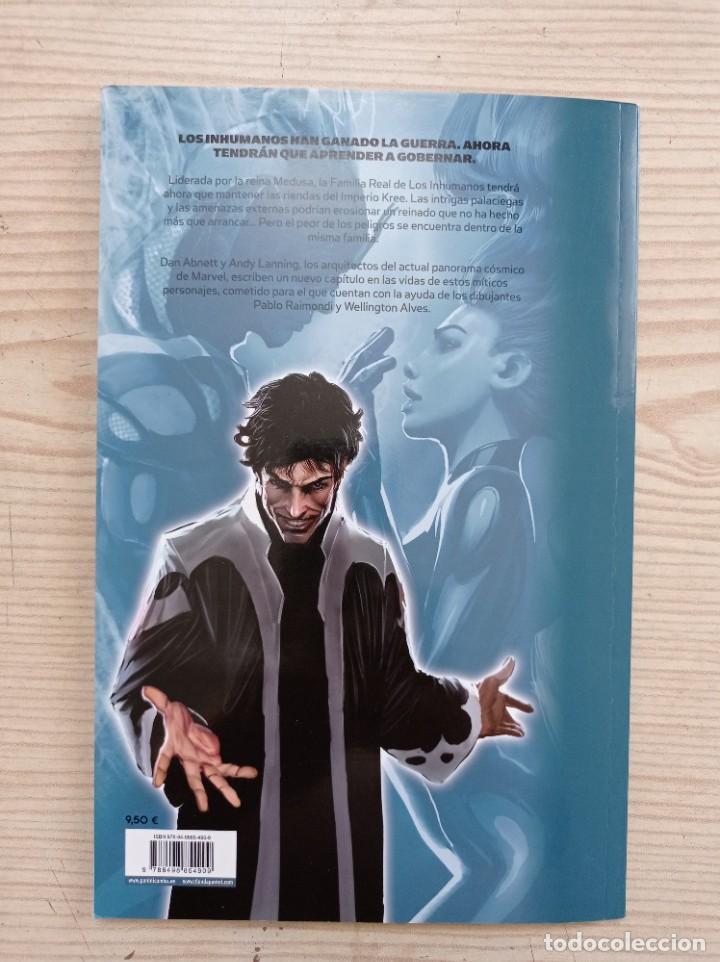 C&oacute;mics: Reino De Reyes - Inhumanos - Heroes Marvel - 2010 - Panini - Foto 5