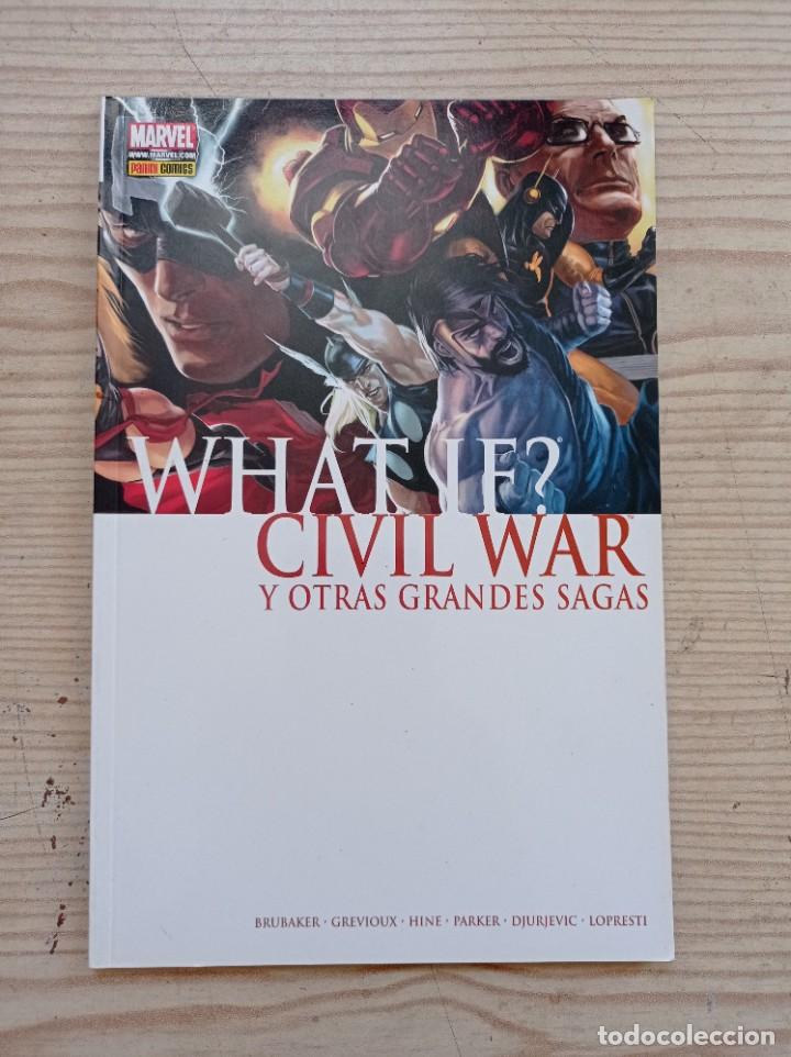 C&oacute;mics: What If - Civil War Y Otras Grandes Sagas - 2008 - Panini
