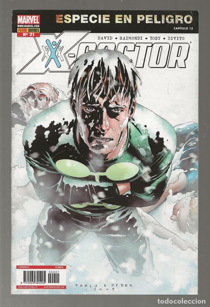 C&oacute;mics: X-FACTOR N&ordm; 21 - ESPECIE EN PELIGRO - PANINI MARVEL 2008 - Foto 1