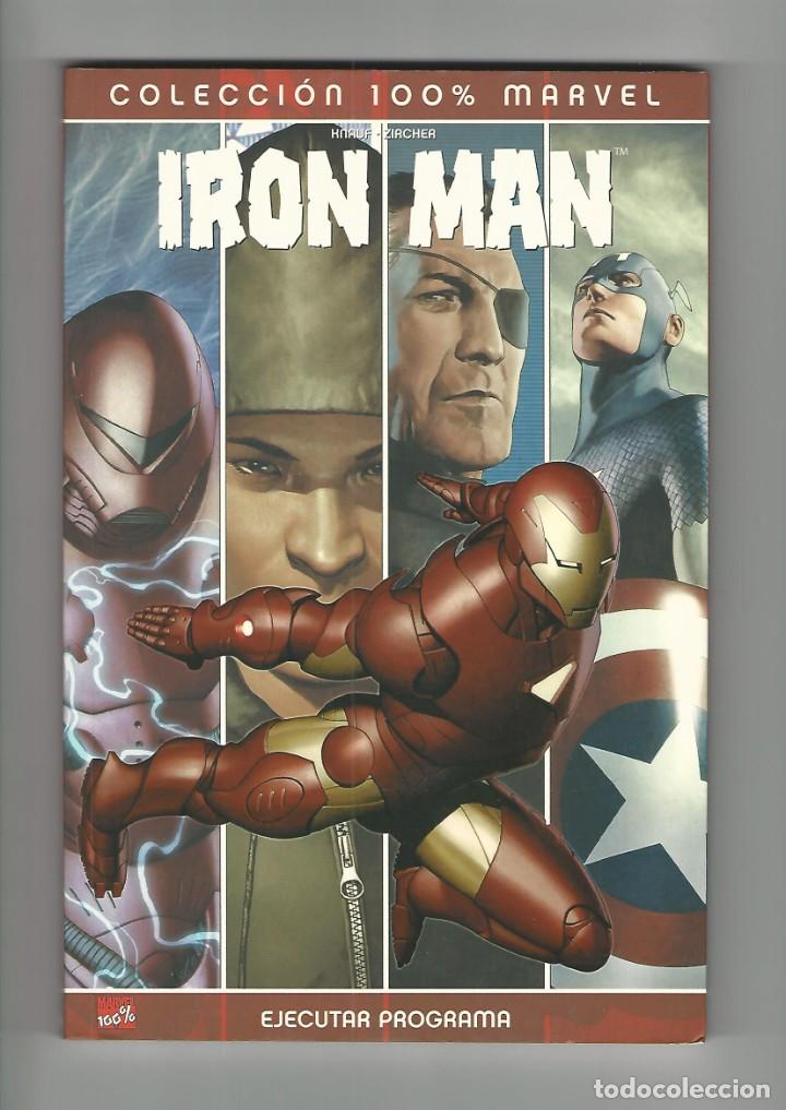 C&oacute;mics: Panini. Colecci&oacute;n 100% Marvel. Iron Man. Ejecutar programa. - Foto 1