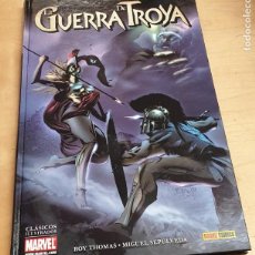 Comics : LA GUERRA DE TROYA CLÁSICOS ILUSTRADOS ROY THOMAS MIGUEL SEPÚLVEDA PANINI AÑO 2009 TAPA DURA. Lote 356426035