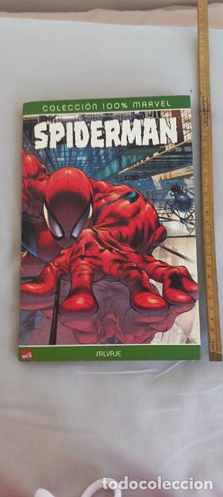 C&oacute;mics: SPIDERMAN SALVAJE. COLECCION 100% MARVEL. PANINI 2006. - Foto 1