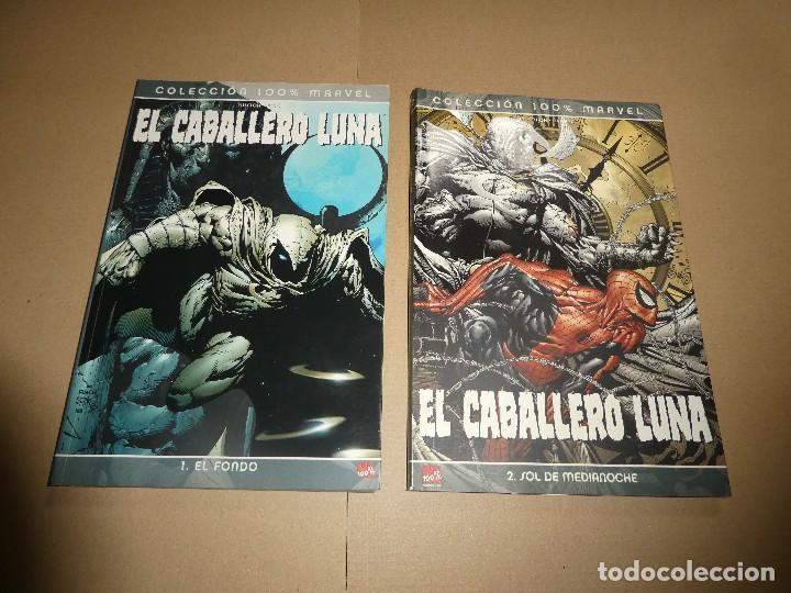 C&oacute;mics: Colecci&oacute;n 100% MARVEL El Caballero Luna 1 y 2 - Foto 1