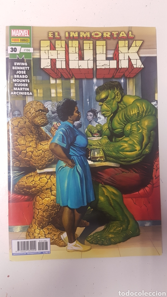 C&oacute;mics: EL INMORTAL HULK PANINI COMICS MARVEL 30 #106 - Foto 1