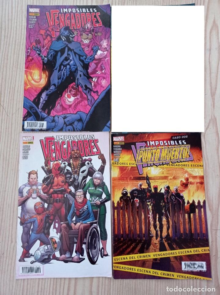 C&oacute;mics: Lote 6 Comic Imposibles Vengadores Marvel - Panini - Foto 1