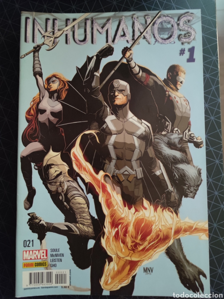 C&oacute;mics: Inhumanos 21 a 31. Grapa - Foto 1