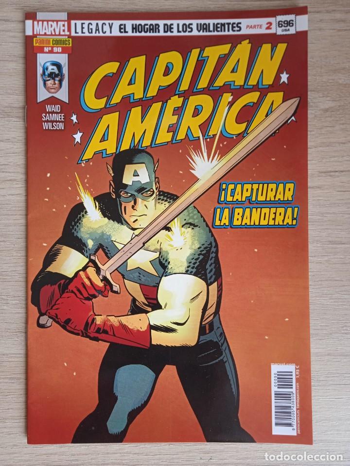 C&oacute;mics: Capit&aacute;n Am&eacute;rica 90 (grapa) - Waid, Samnee, Wilson - Panini / Marvel - Foto 1