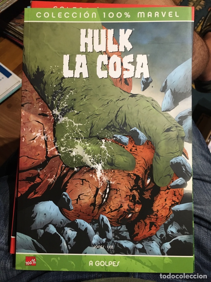 C&oacute;mics: HULK / LA COSA - COLECCI&Oacute;N 100% MARVEL - A GOLPES - PANINI - Foto 1