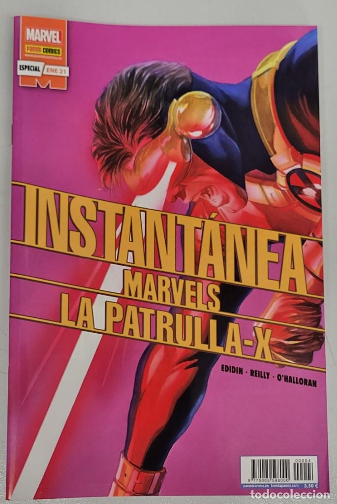 C&oacute;mics: INSTANTANEA MARVELS N&ordm; 4 : LA PATRULLA-X / JAY EDIDIN / MARVEL - PANINI - Foto 1