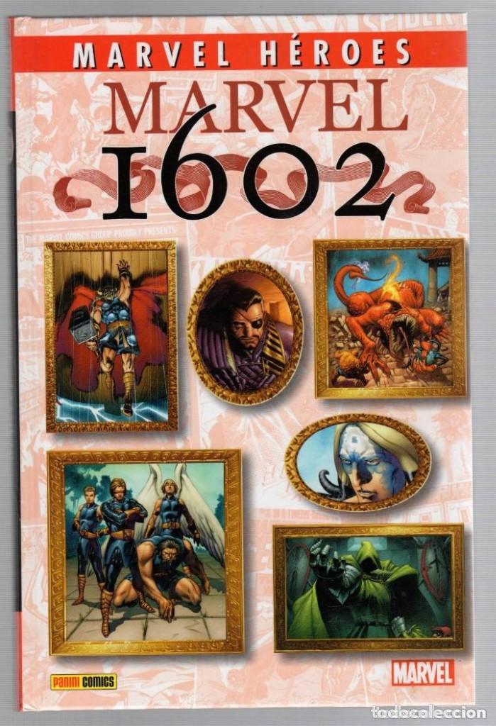 C&oacute;mics: MARVEL 1602, MARVEL HEROES, NEIL GAIMAN, ANDY KUVERT, RICHARD ISANOVE, PANINI COMICS, 2012