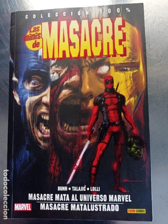 C&oacute;mics: COLECCION 100% LAS MINIS DE MASACRE 2 MASACRE MATA AL UNIVERSO MARVEL - Foto 1