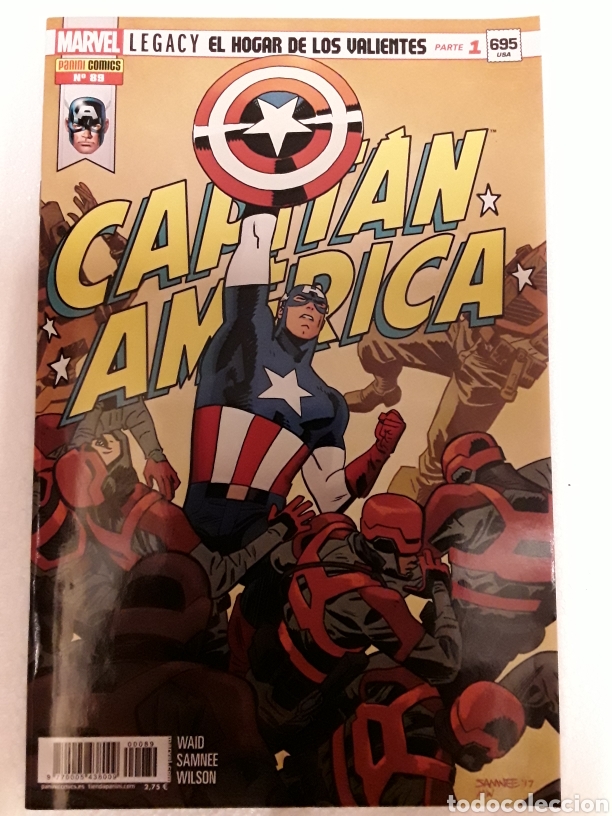 C&oacute;mics: Capitan Am&eacute;rica 89 (grapa) - Waid, Samnee, Wilson - Panini / Marvel - Foto 1