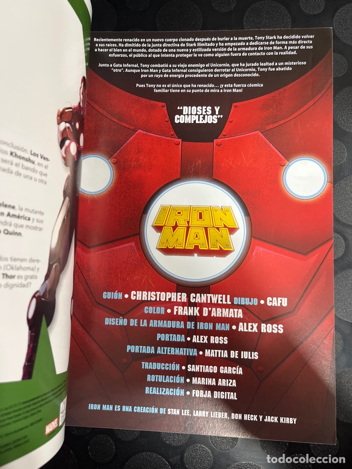 C&oacute;mics: IRON MAN VOL.2 N.121 / 2 DIOSES Y COMPLEJOS ( 2011/&hellip; ) - Foto 3