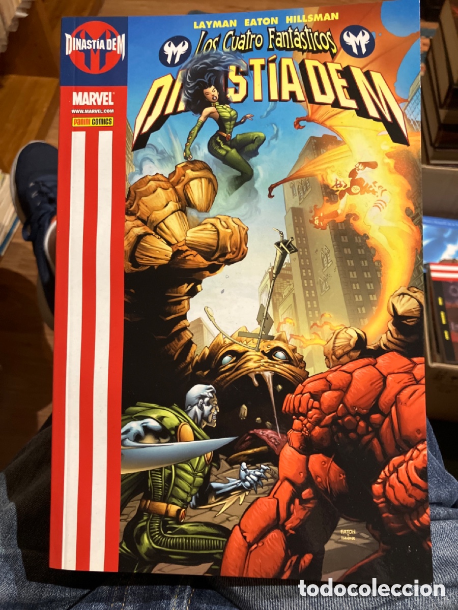 C&oacute;mics: DINAST&Iacute;A DE M - LOS 4 FANT&Aacute;STICOS - PANINI - Foto 1