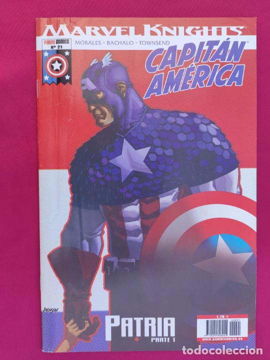 C&oacute;mics: MARVEL KNIGHTS. CAPITAN AMERICA . N&ordm; 21. PANINI. - Foto 1