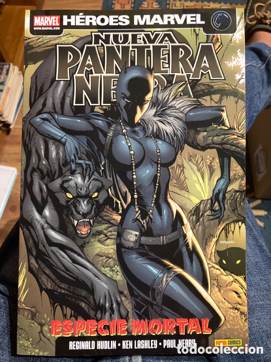C&oacute;mics: H&Eacute;ROES MARVEL - NUEVA PANTERA NEGRA - ESPECIE MORTAL - PANINI - Foto 1
