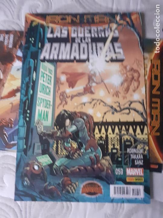 C&oacute;mics: IRON MAN - N&ordm; 59 059 - vol. 1 - Secret Wars Las Guerras de las Armaduras # 3 - PANINI - Foto 1