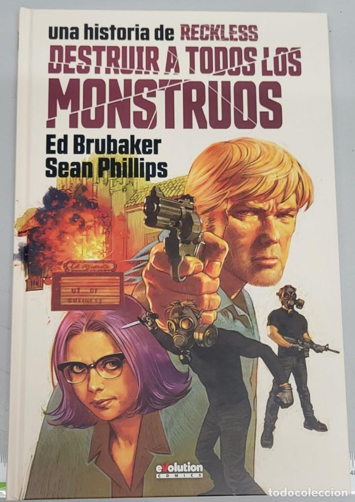 C&oacute;mics: RECKLESS 3 : DESTRUIR TODOS LOS MONSTRUOS / ED BRUBAKER - SEAN PHILLIPS / EVOLUTION COMIC - Foto 1