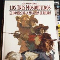 Comics : LOS TRES MOSQUETEROS EL HOMBRE DE LA MÁSCARA DE HIERRO ALEJANDRO DUMAS PANINI AÑO 2018 TAPA DURA. Lote 362742505
