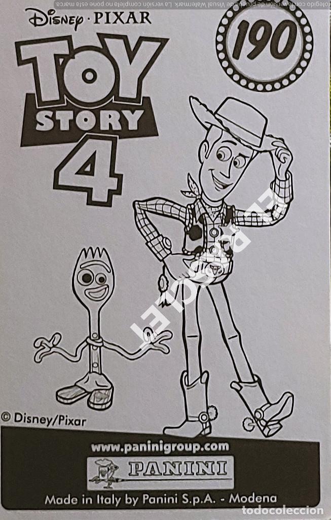 C&oacute;mics: CROMO PANINI TOY STORY 4 .- N&ordm; 190 - Foto 2