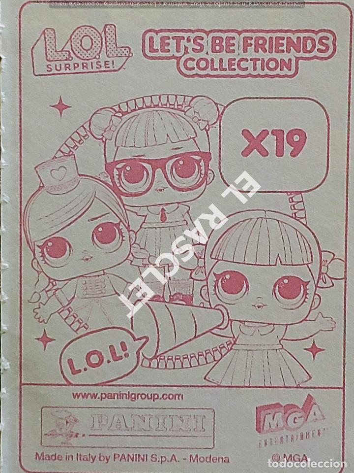C&oacute;mics: CROMO PANINI LOL SURPRISE .- N&ordm; X19 - Foto 2