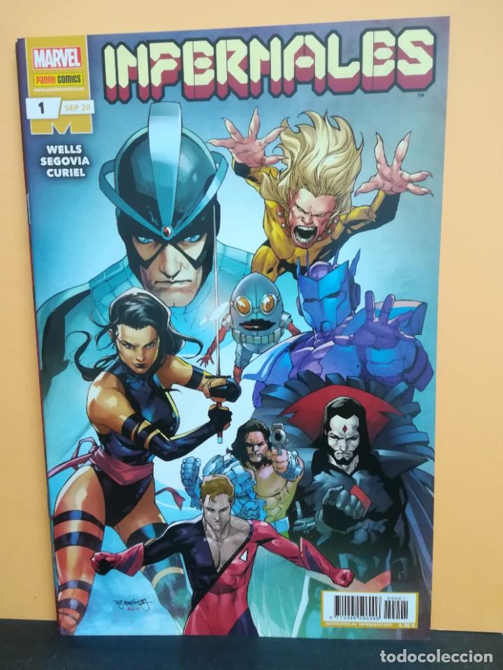 C&oacute;mics: INFERNALES. N&ordm; 1. SEP 2020. PANINI - Foto 1