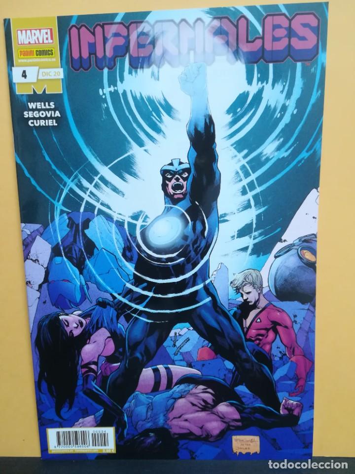 C&oacute;mics: INFERNALES. N&ordm; 4. DIC 2020. PANINI - Foto 1