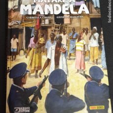 Cómics: MATARÉ A MANDELA GABRIELLA CONTU GIUSEPPE BAIGUERA PANINI AÑO 2019 TAPA DURA. Lote 362939140