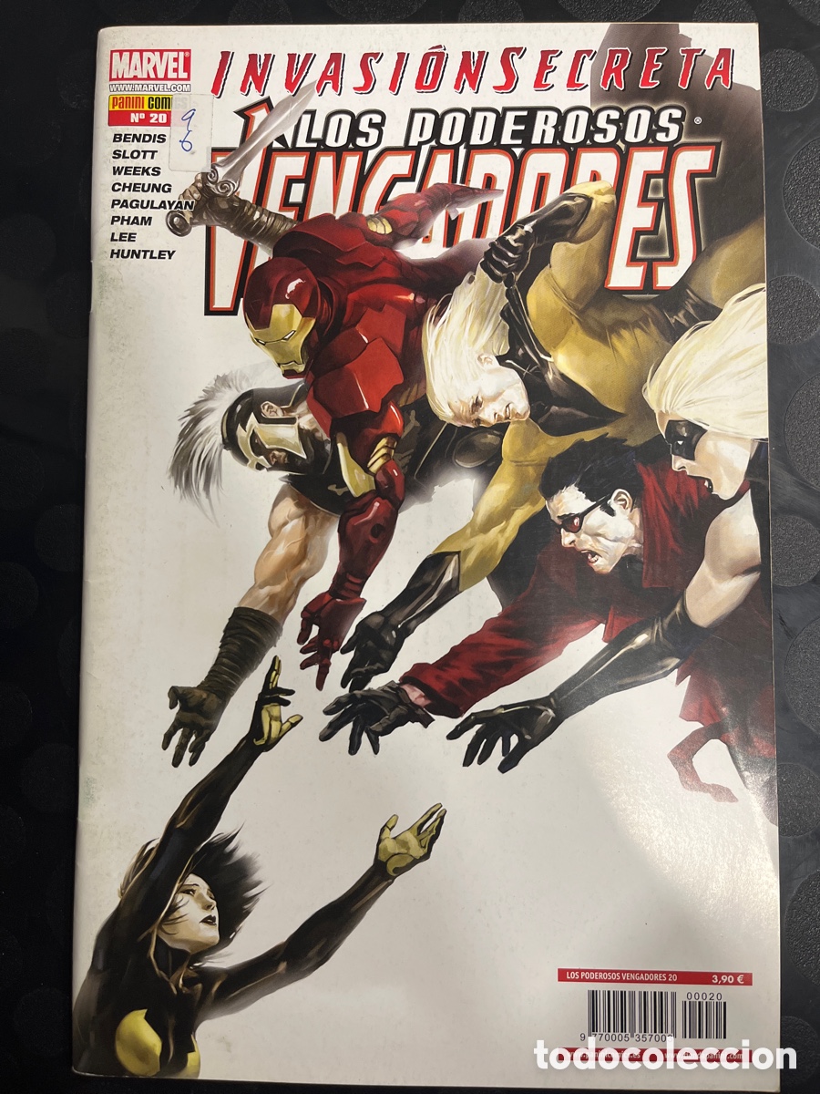 C&oacute;mics: LOS PODEROSOS VENGADORES N.20 INVASI&Oacute;N SECRETA ( 2008/2011 ) - Foto 1